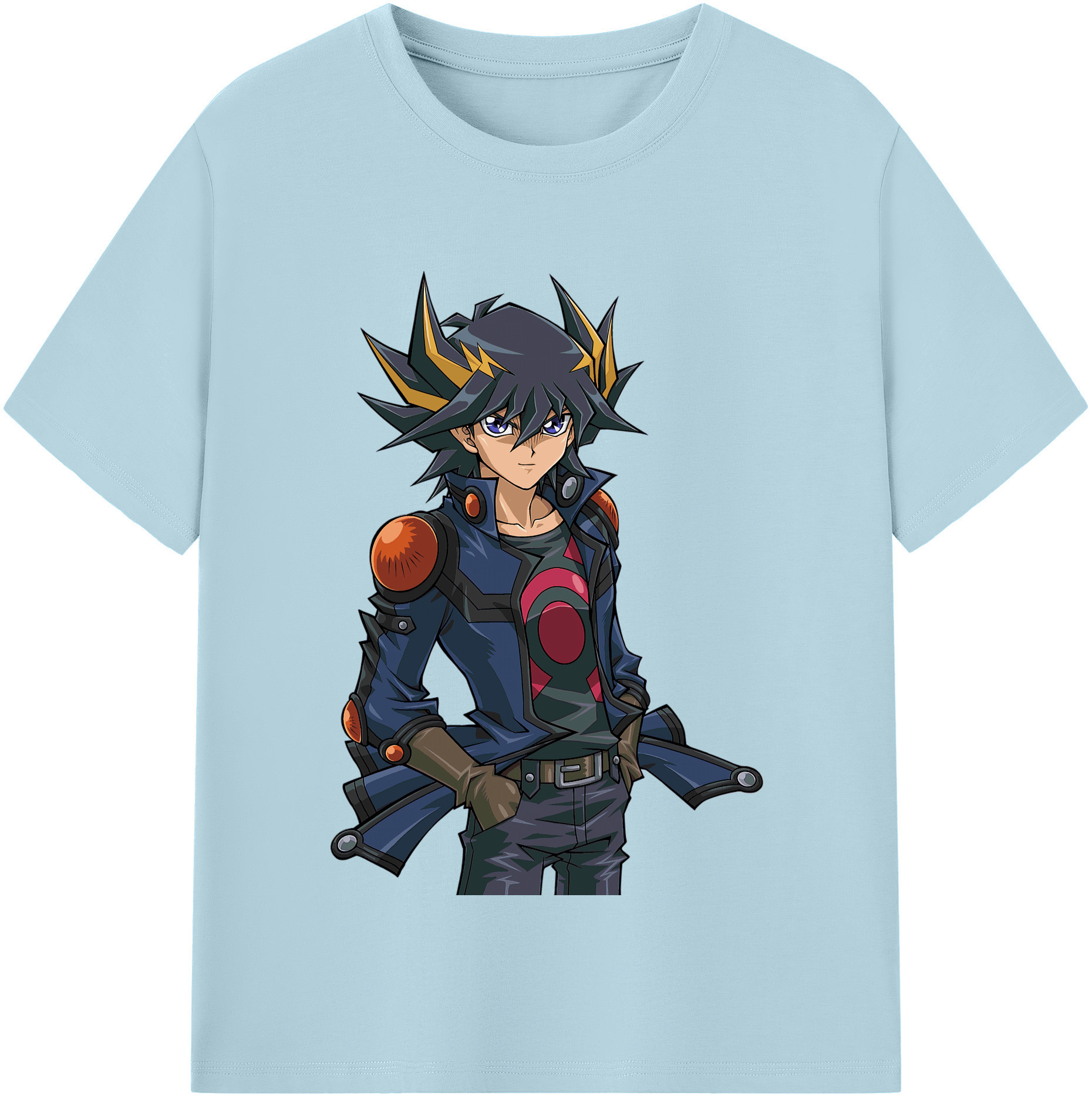 （画像用） 遊☆戯☆王 Yu-Gi-Oh! 綿100％半袖Tシャツ（フロントプリント）